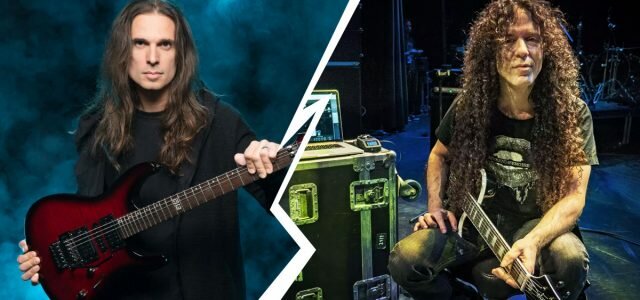 Kiko Loureiro e Marty Friedman juntos no single “Imminent Threat”